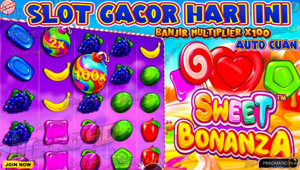 GACOR HARI INI! SWEET BONANZA BANJIR MULTIPLIER X100 AUTO CUAN!